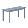 banc 110 pale blue - Linear Steel - Muuto