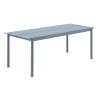 table 200 pale blue - Linear Steel - Muuto