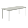 table 200 gris - Linear Steel - Muuto