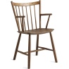 Dark oiled oak - J42 chair - HAY