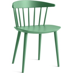 Jade green stained beech - J104 chair - HAY