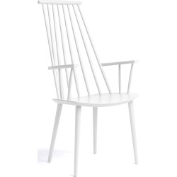 Hêtre teinté blanc - chaise J110 - HAY