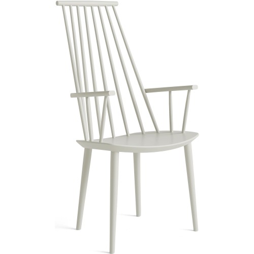 Warm grey stained beech - J110 chair - HAY