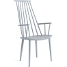 Slate blue stained beech - J110 chair - HAY