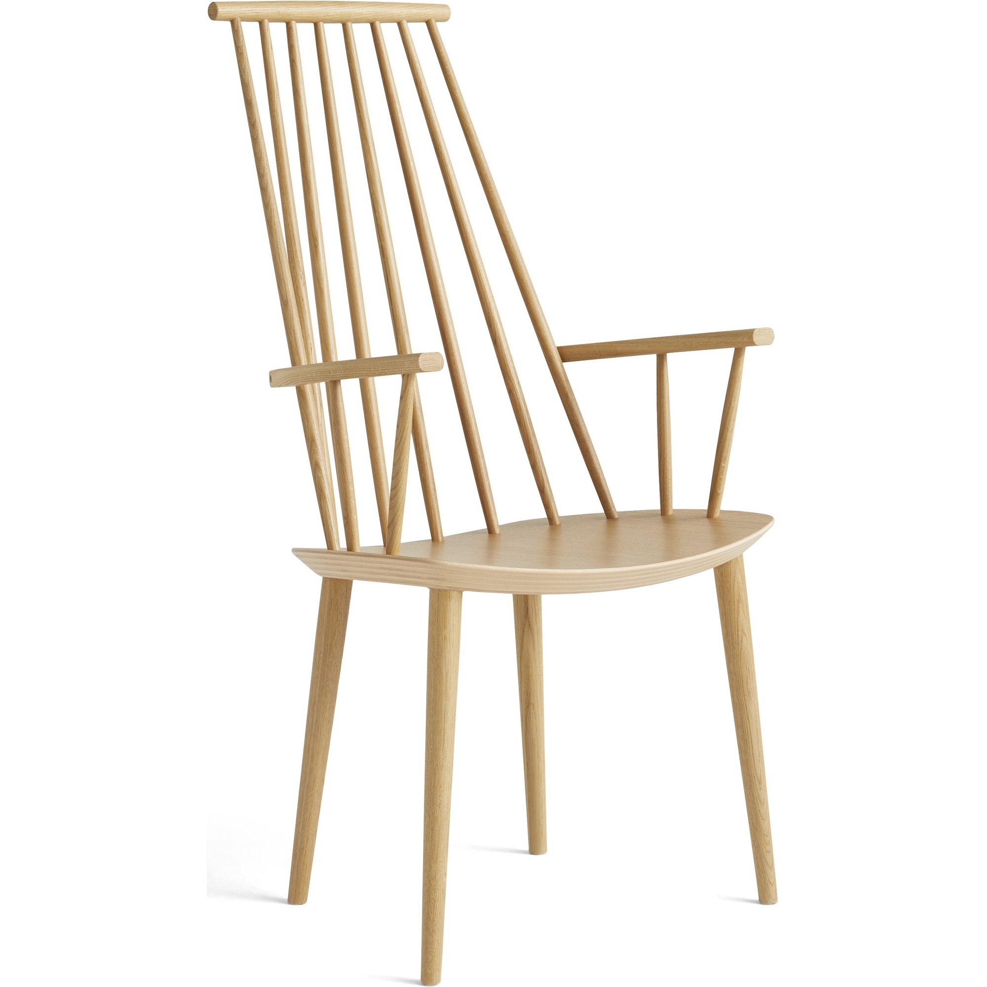 Water-based lacquered oak - J110 chair - HAY