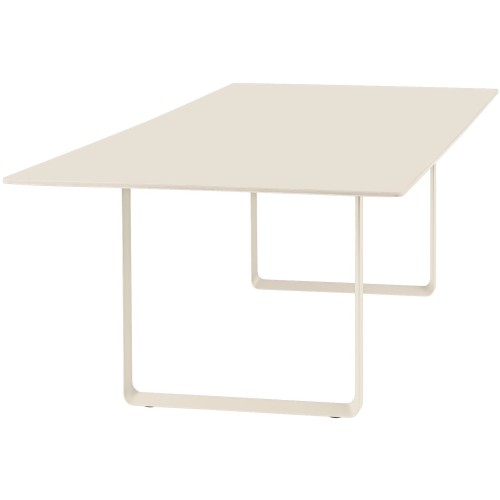 70/70 Table 170x85cm, sand laminate table top – sand base - Muuto