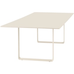 Table 70/70 225x90cm, Plateau stratifié sable – piètement sable - Muuto