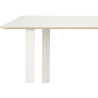 70/70 Table 255x108cm, white laminate table top – white base - Muuto