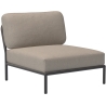 SOLD OUT – Level couch – Lounge chair / central module – Ash Heritage + Dark Grey base - Houe