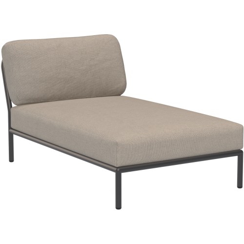 EPUISE – Canapé Level – Chaise longue – Ash Heritage + Base Gris foncé - Houe