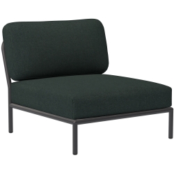 SOLD OUT – Level couch – lounge chair / central module – Alpine Heritage + Dark Grey Base - Houe