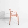 Blush - chaise Week-End avec accoudoirs - Petite Friture