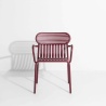 OUT OF STOCK - Burgundy - Week-End Chair with armrests - Petite Friture