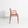 Terracotta - Week-End Chair with armrests - Petite Friture