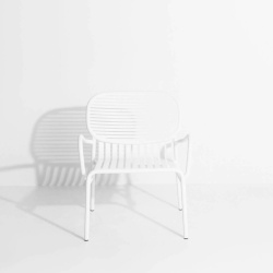 White - Week-End Lounge Chair - Petite Friture