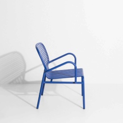 Blue - Week-End Lounge Chair - Petite Friture