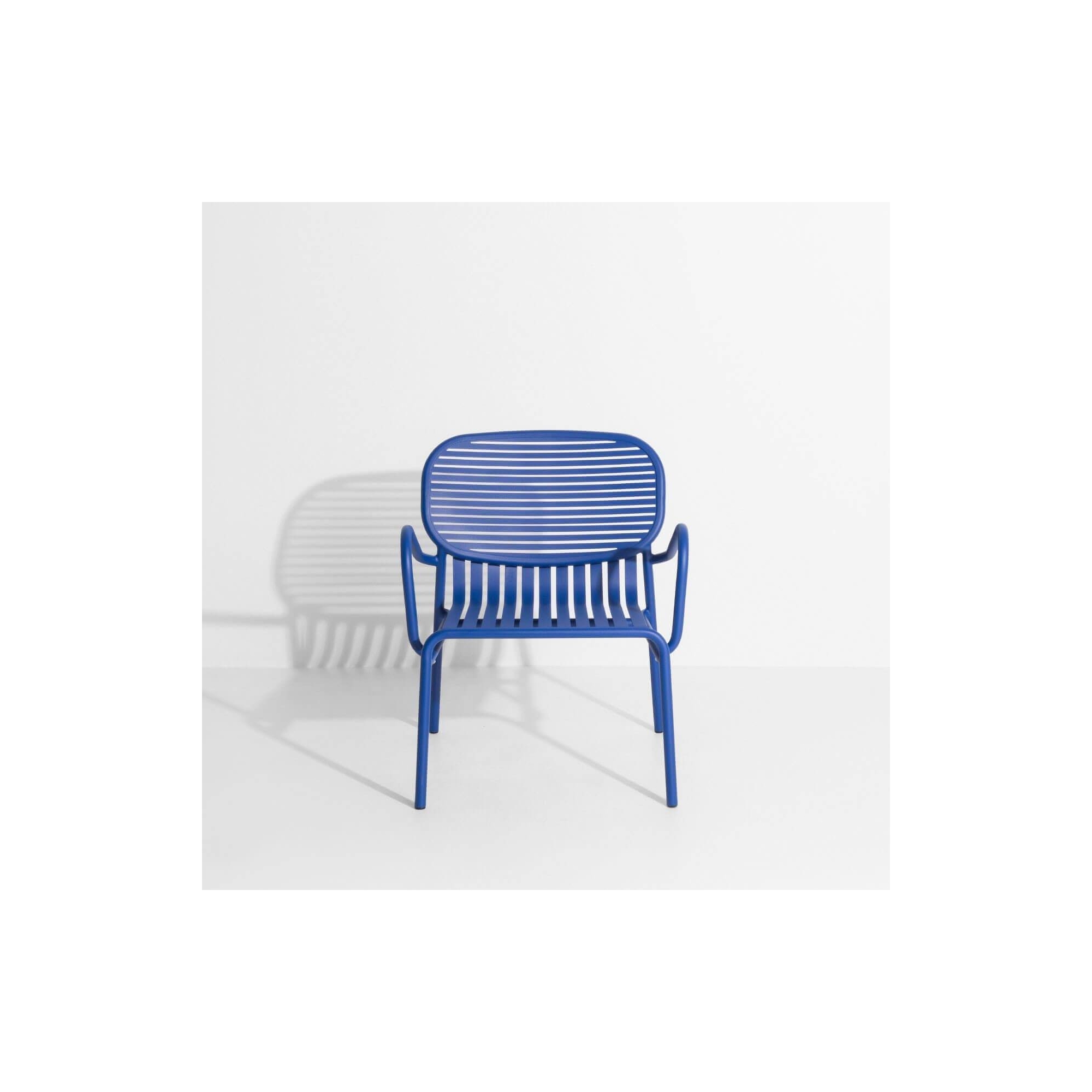 Blue - Week-End Lounge Chair - Petite Friture