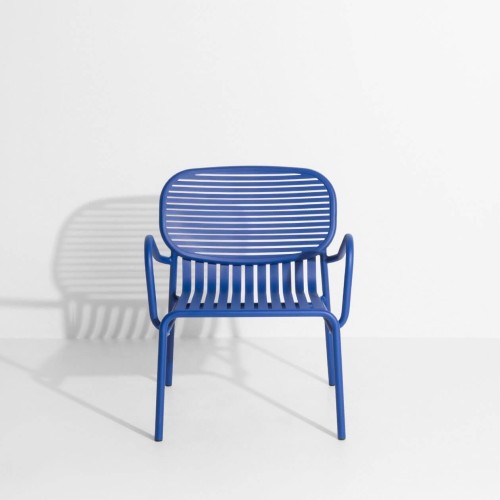 Blue - Week-End Lounge Chair - Petite Friture