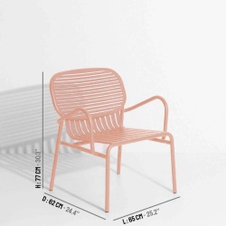 Blush - Week-End Lounge Chair - Petite Friture