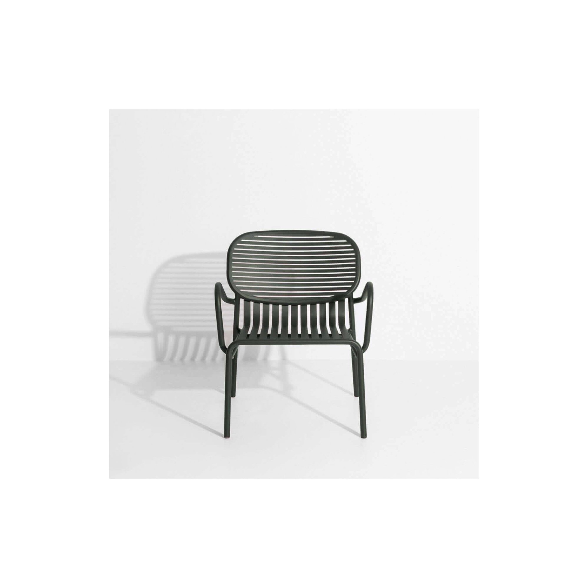 Green glass - Week-End Lounge Chair - Petite Friture