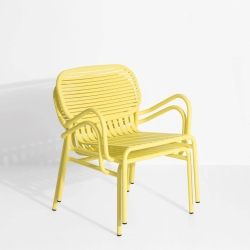 Yellow - Week-End Lounge Chair - Petite Friture