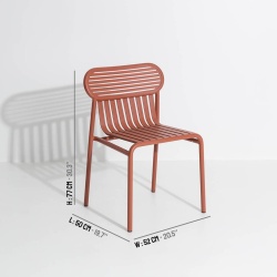 Terracotta - Week-End Chair - Petite Friture