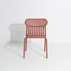 Terracotta - chaise Week-End - Petite Friture