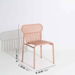 Blush - chaise Week-End - Petite Friture