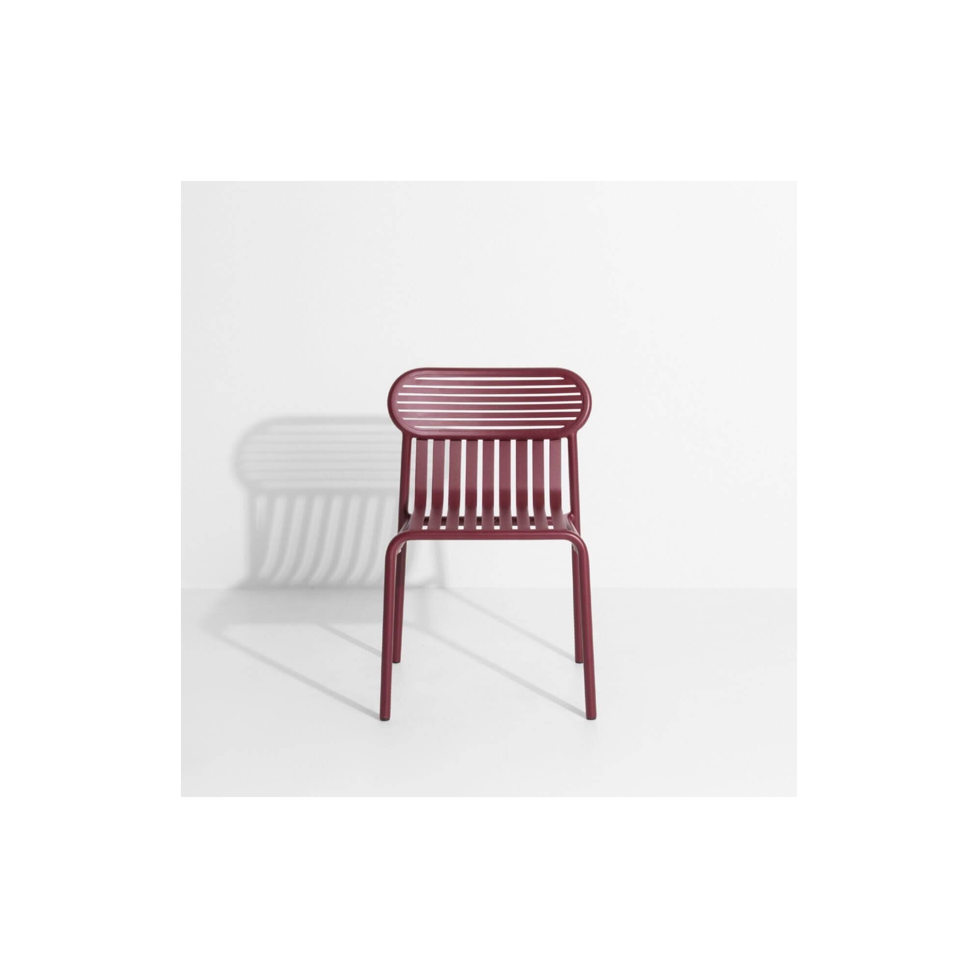 OUT OF STOCK - Burgundy - Week-End Chair - Petite Friture