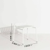 White – Stool Week-End - Petite Friture