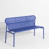 Blue – Bench Week-End – 121 x 49 x H77 cm - Petite Friture