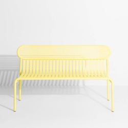 Jaune – Banc Week-End – 121 x 49 x H77 cm - Petite Friture