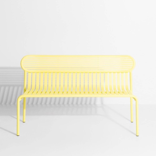 Jaune – Banc Week-End – 121 x 49 x H77 cm - Petite Friture