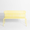 Yellow – Bench Week-End – 121 x 49 x H77 cm - Petite Friture