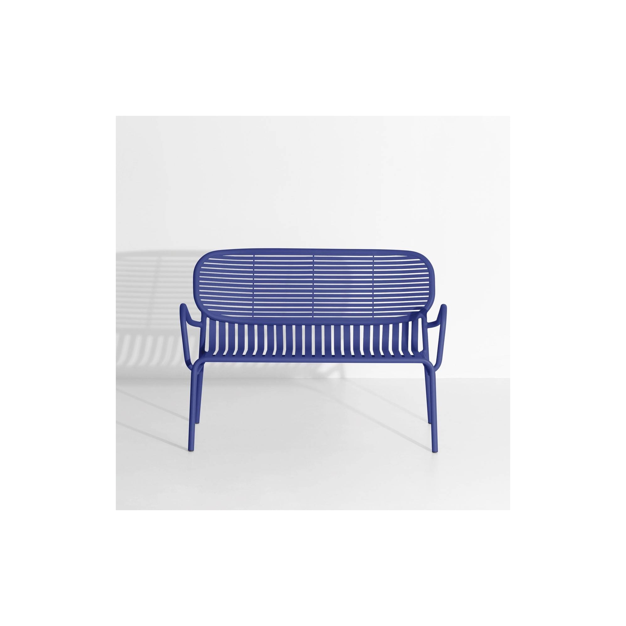 Blue – Lounge Bench Week-End - Petite Friture