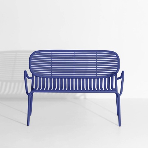 Blue – Lounge Bench Week-End - Petite Friture