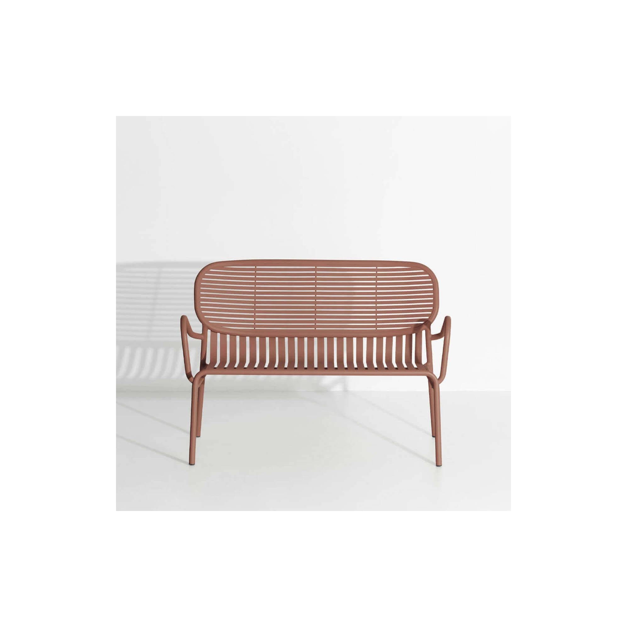 Terracotta – Banc Lounge Week-End - Petite Friture