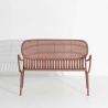 Terracotta – Lounge Bench Week-End - Petite Friture