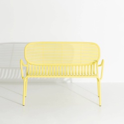 Yellow – Lounge Bench Week-End - Petite Friture