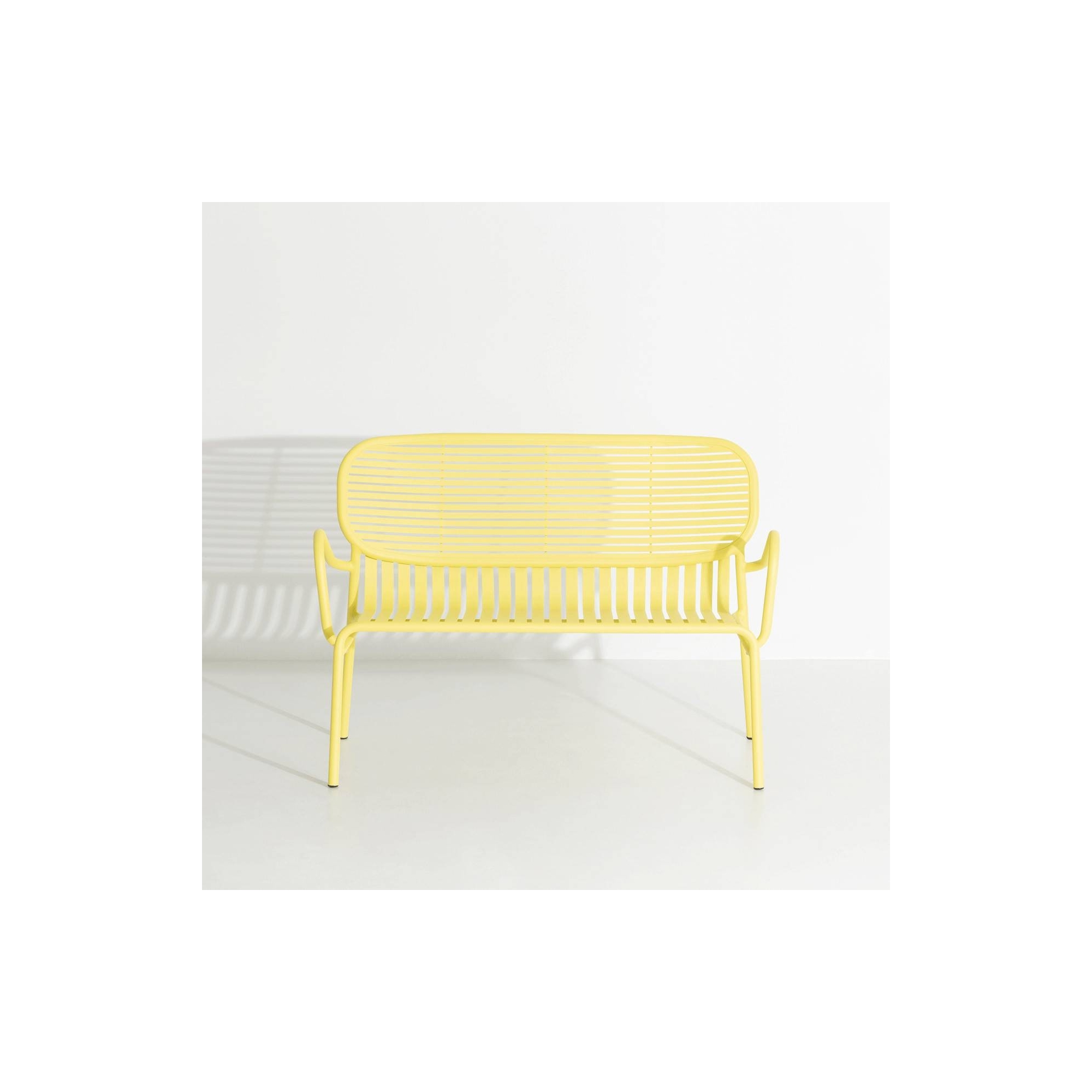 Yellow – Lounge Bench Week-End - Petite Friture