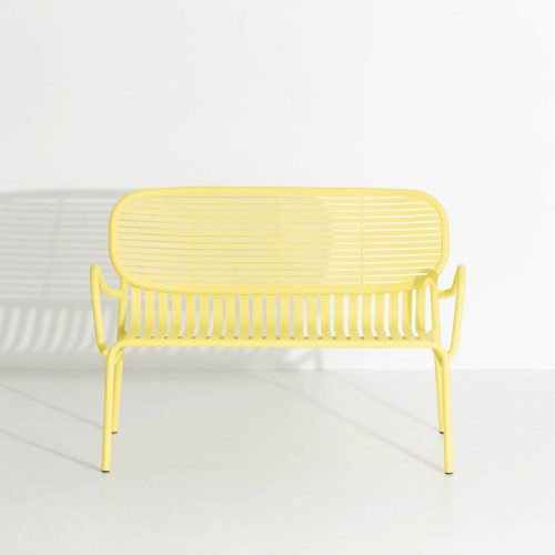 Yellow – Lounge Bench Week-End - Petite Friture