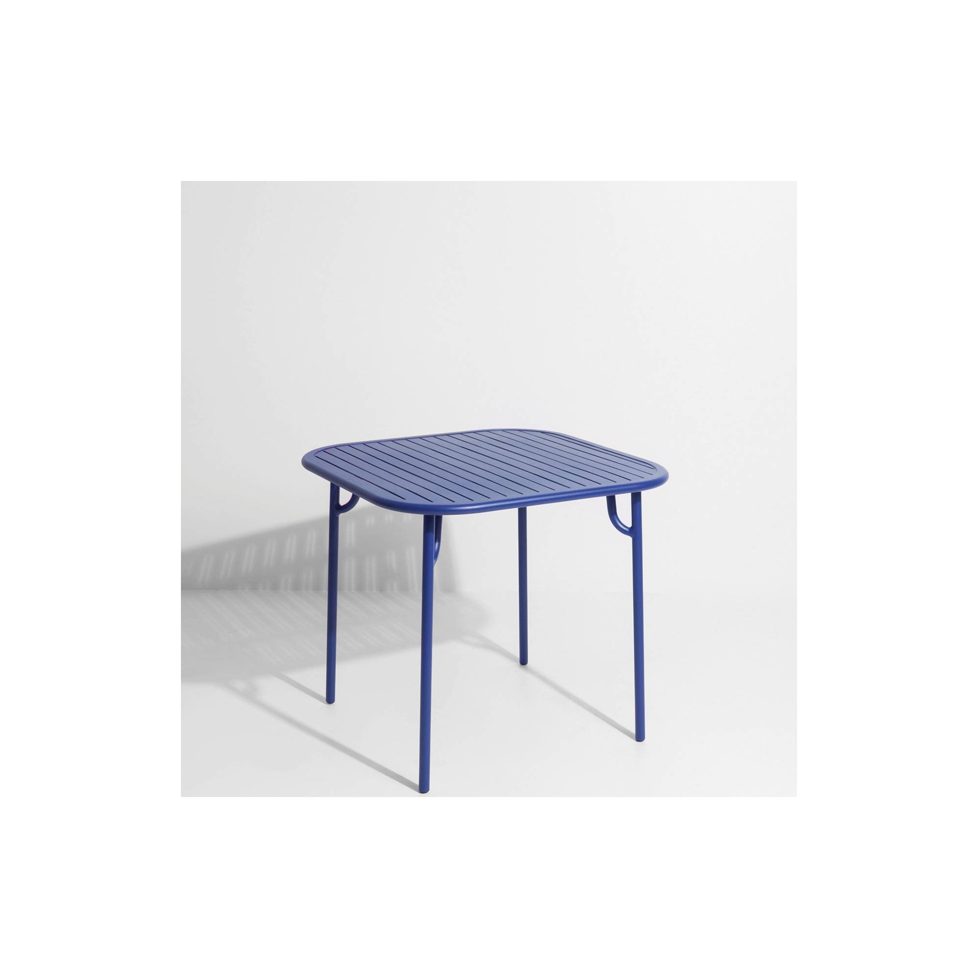 Bleu - Table Week-End  85 x 85 x H75 cm - Petite Friture