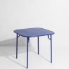 Bleu - Table Week-End  85 x 85 x H75 cm - Petite Friture