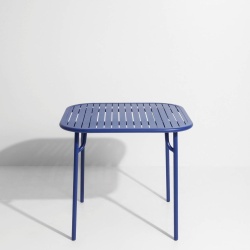 Bleu - Table Week-End  85 x 85 x H75 cm - Petite Friture