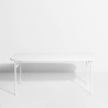 White - Week-End  Dinning Table 180 x 85 x H75 cm - Petite Friture