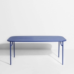 Bleu - Table Week-End  180 x 85 x H75 cm - Petite Friture