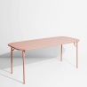 Blush - Table Week-End  180 x 85 x H75 cm - Petite Friture