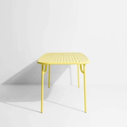 Yellow - Week-End  Dinning Table 180 x 85 x H75 cm - Petite Friture