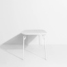 Blanc - Table Week-End  220 x 85 x H75 cm - Petite Friture