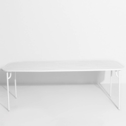 Blanc - Table Week-End  220 x 85 x H75 cm - Petite Friture